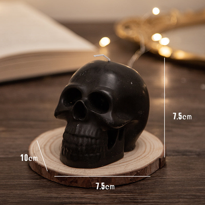 Aromea | Halloween Skull Aromatherapy Candle - Handmade, Scented, Decorative AROMEA