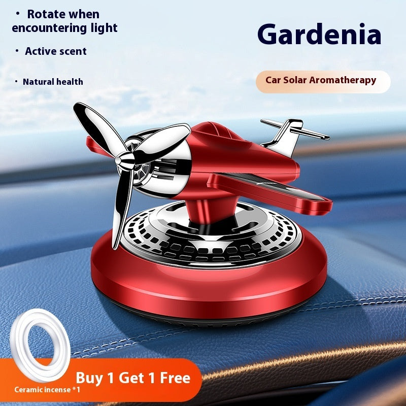 Aromea | Solar Car Perfume - Fighter Design, Easy Install, Air Freshener Aromea