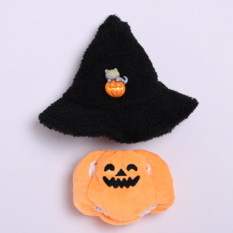 Aroma | Doll Clothes-Generation Halloween Pumpkin Clothes Black Hat(Only Doll Clothes ) AROMEA