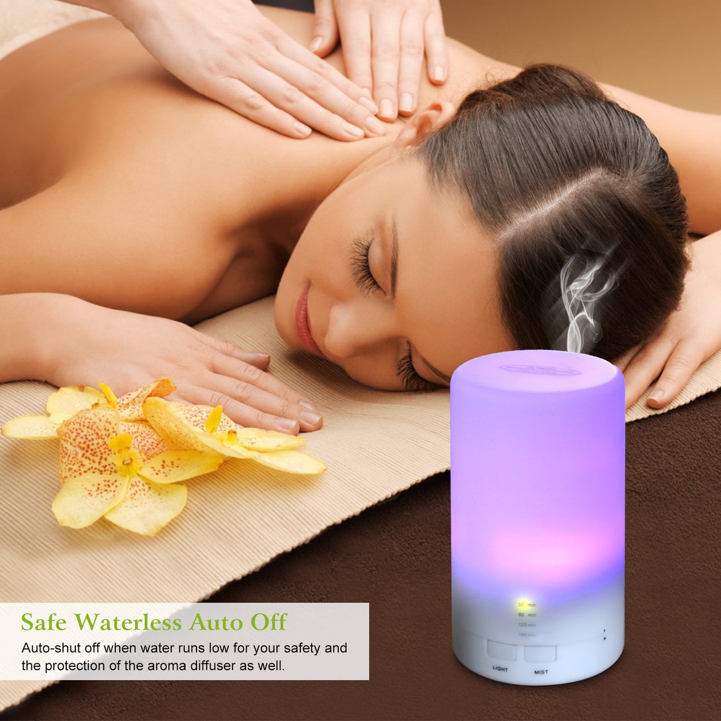 Aromea | Mini Humidifier - Pocket, Aroma, LED Mood Light Aromea