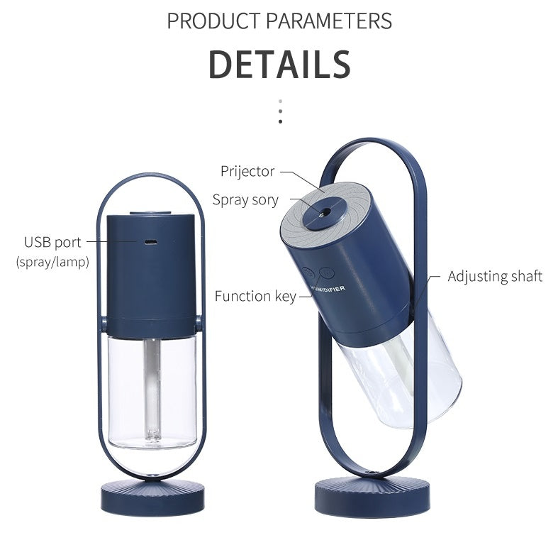 Aromea | Magic Mist USB Humidifier - Ultrasonic, Night Light Aromea