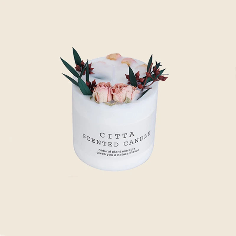 Aromea |Romantic Candle - Soy Wax, Stress Relief, Long Lasting AROMEA