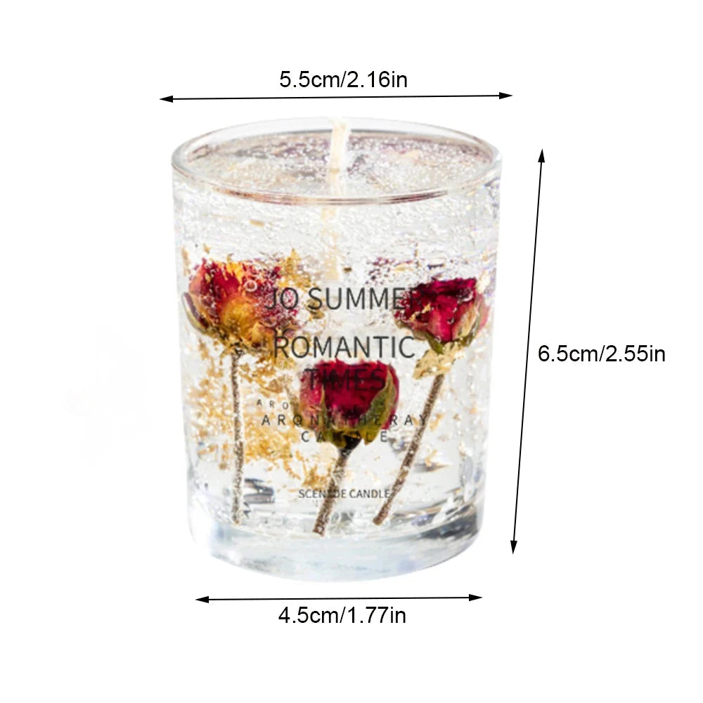 Aromea | Jelly Wax Candle -Cup-Shaped, Home Decor, Gift AROMEA