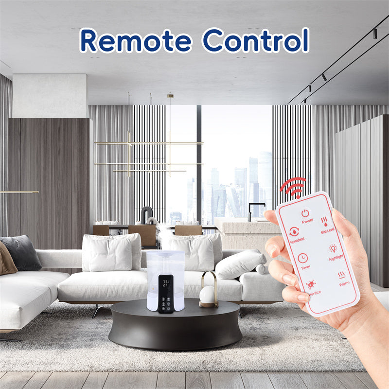 Aromea | 6L Humidifier - Warm & Cool Mist, UV Sterilization, Smart App Aromea