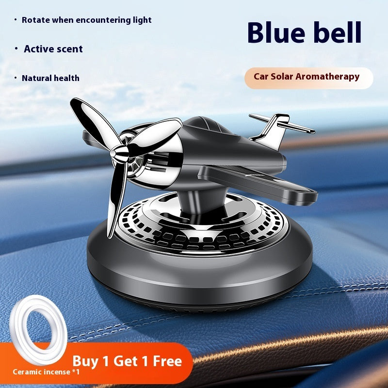 Aromea | Solar Car Perfume - Fighter Design, Easy Install, Air Freshener Aromea