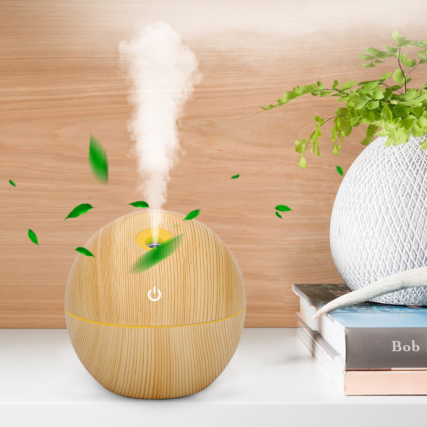 Aromea | USB Essential Oil Diffuser - Ultrasonic, 7-Color Light, Portable Aromea
