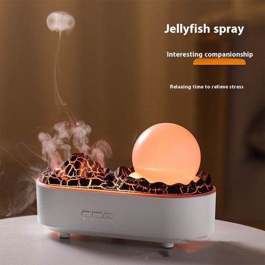 Aromea | Volcano Humidifier - Ultrasonic, Desktop, Night Light Aromea