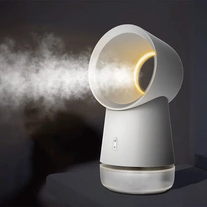 Aromea|New Leafless Fan Humidifier,Desktop Humidifier,Essential Oil Diffuser Aromea
