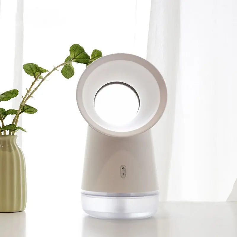 Aromea|New Leafless Fan Humidifier,Desktop Humidifier,Essential Oil Diffuser Aromea
