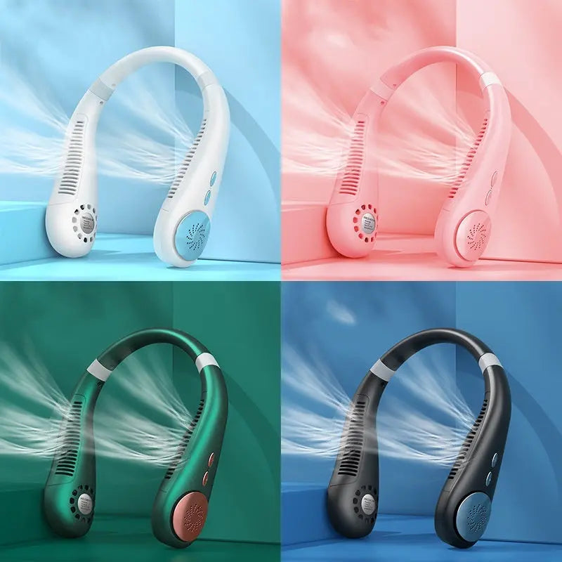 Aromea|Leafless Neck Fan - Hands-Free, Portable Aromea