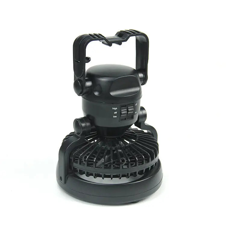 Aromea| LED Camping Fan Light - 2-in-1,Hangable,Battery Aromea