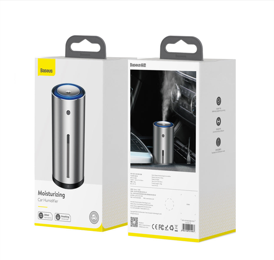 Aromea | Car Humidifier - USB, Nano Spray,LED Light Aromea