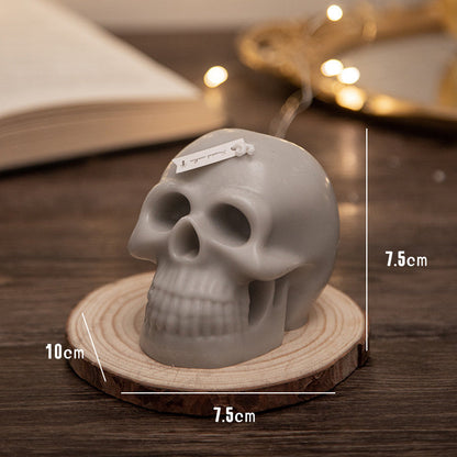 Aromea | Halloween Skull Aromatherapy Candle - Handmade, Scented, Decorative AROMEA