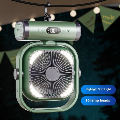 Aromea| Camping Fan - Portable, Rechargeable,Hanging Aromea
