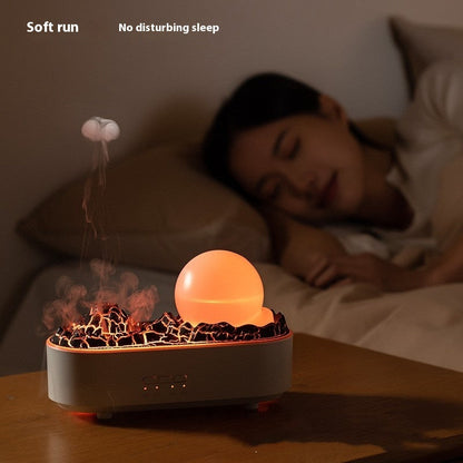Aromea | Volcano Humidifier - Ultrasonic, Desktop, Night Light Aromea