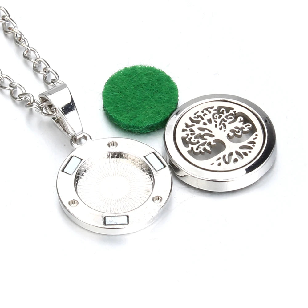 Aromatherapy Necklace Small Essential Oil Diffuser/Clothing Accessories Fragrant garden