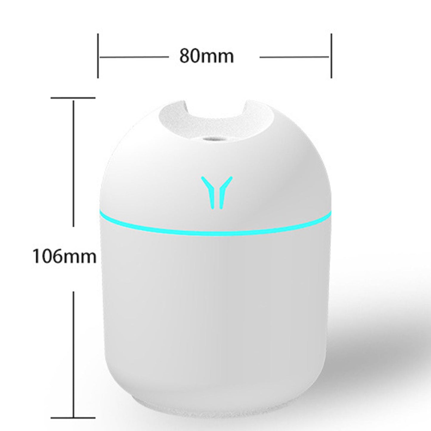 250ML LED Ambient Light  USB Mini Humidifier Aroma  Diffuser Fragrant garden