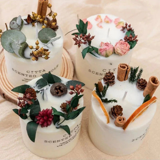 Aromea |Romantic Candle - Soy Wax, Stress Relief, Long Lasting AROMEA