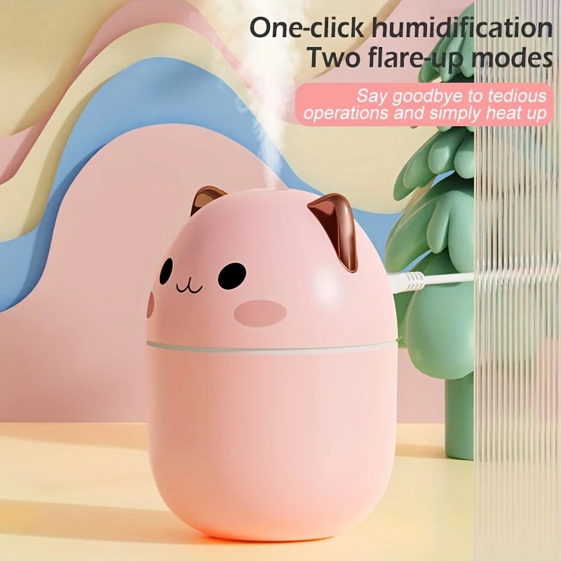 250ml Portable LED light mini  humidifier  Aroma Diffuser Fragrant garden