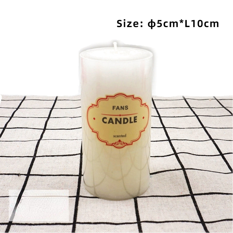 5*10CM Colorful Soy Wax Scented Candles Fragrant garden