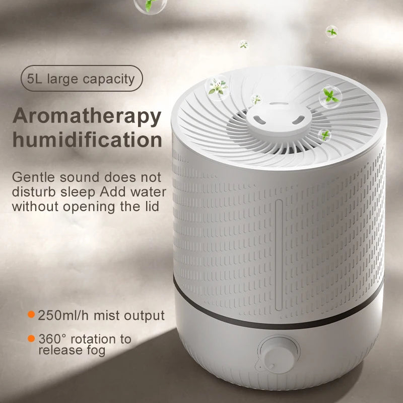 5L Large Capacity High Fequency Humidifier Aromatherapy Machine Fragrant garden