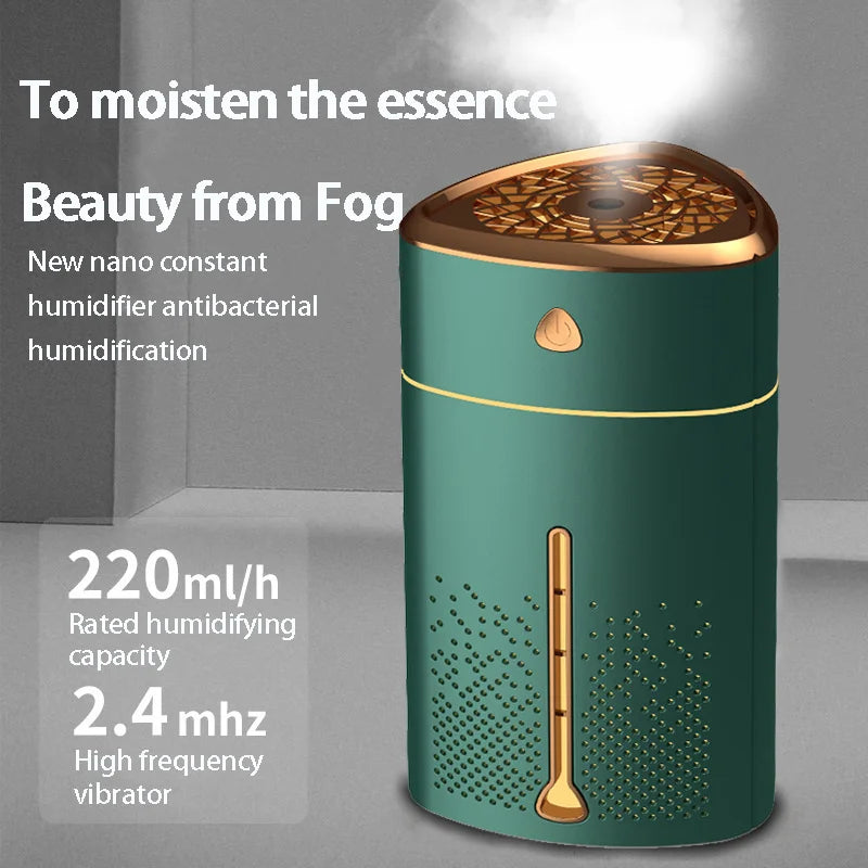 1000ML Air Humidifier Essential Oil Aroma Diffuser With Coloful LED Light Fragrant garden