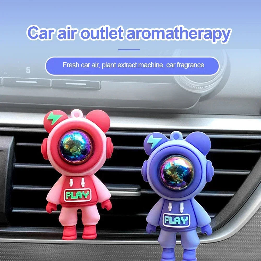 Mini Astronaut Car Aromatherapy Diffuser Fragrant garden