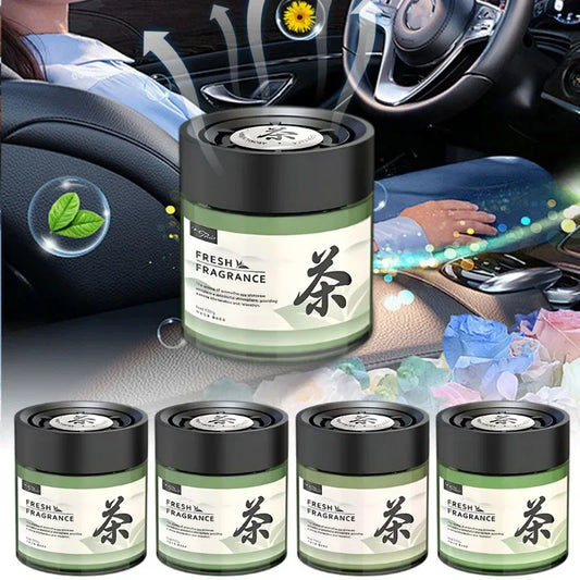 100g Solid Perfume Oriental Tea Ceremony Car Air Freshener Perfume Diffuser Fragrant garden