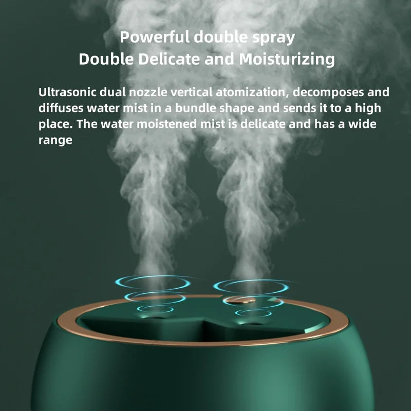 1.8L Air humidifier large capacity humidifier high fog volume small night light Fragrant garden