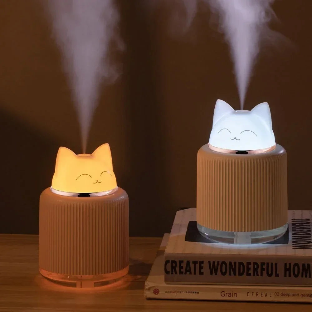 300ML Lamp Pet Mini Humidifier  Aroma diffuser Fragrant garden