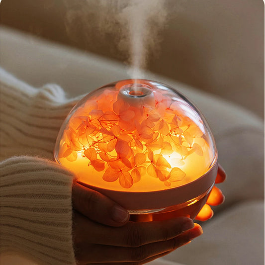 270ML Eternal Flower Aroma Diffuser Mini Humidifier Atomizer Fragrant garden