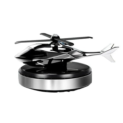 Aromea | Solar Helicopter Car Diffuser - Metal, Rotating, Refillable Aromea