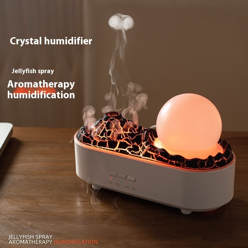 Aromea | Volcano Humidifier - Ultrasonic, Desktop, Night Light Aromea
