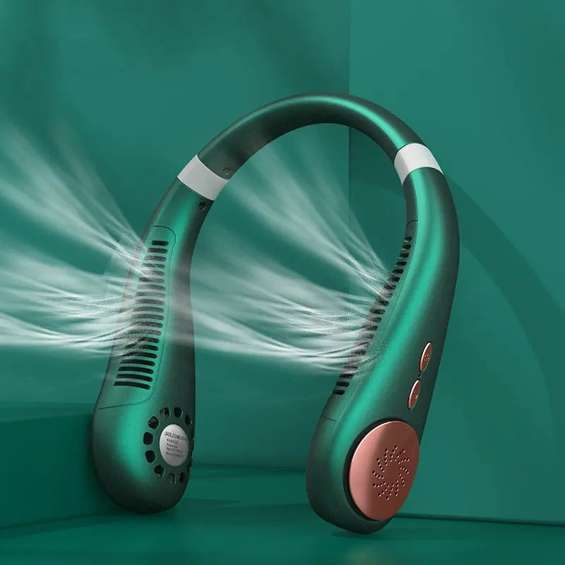 Aromea|Leafless Neck Fan - Hands-Free, Portable Aromea